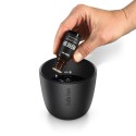 Aromatyzer Zoe little w kolorze czarnym z płomieniem Amberlight