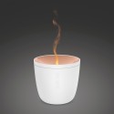 Aromatyzer Zoe little w kolorze białym z płomieniem Amberlight