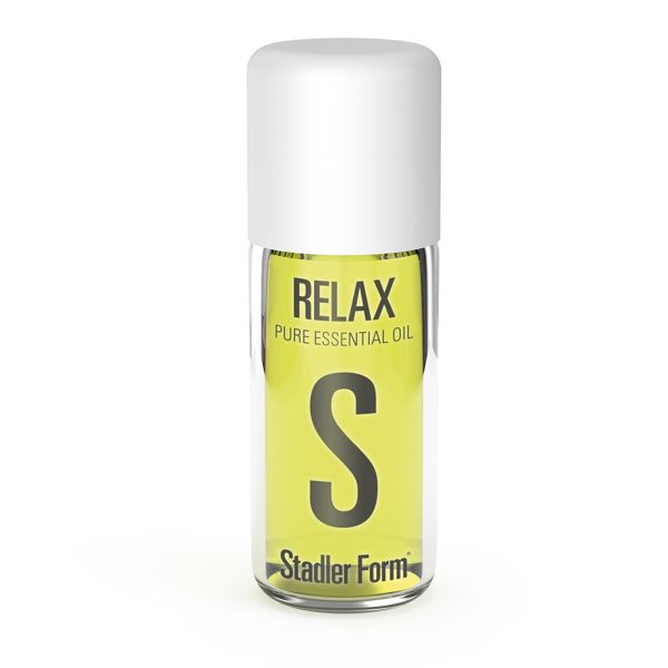 Zestaw Aromatyzer Stadler Form - jasmine, czarny + olejek zapachowy Relax