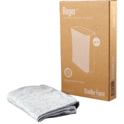 Tekstylny, antybakteryjny filtr wstępny do oczyszczaczy powietrza Roger Little 2, jasnoszary