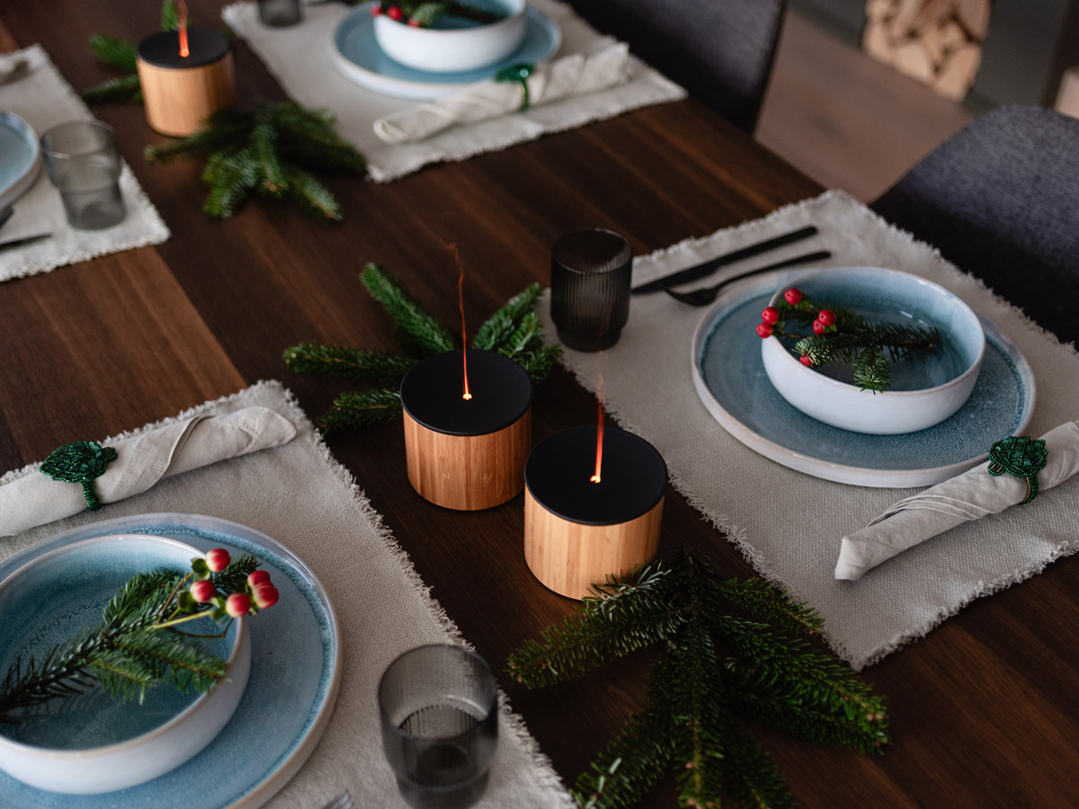 aromatyzery Stadler Form Nora na światecznym stole