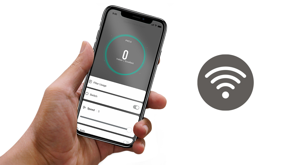 Łączność wifi z urządzeniem Stadler Form Łączność wifi z urządzeniem Stadler Form